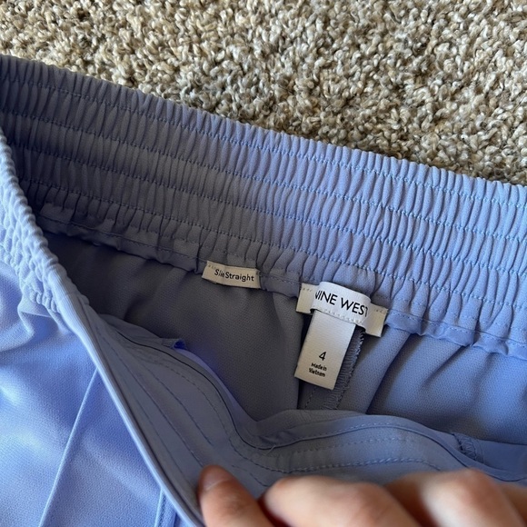 Nine West Slim Straight Tapered Leg Pants - Picture 4 of 9